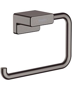 hansgrohe AddStoris Papierrollenhalter 41771340 without cover, wall mounting, metal, brushed black chrome