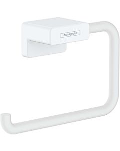 hansgrohe AddStoris Papierrollenhalter 41771700 without cover, wall mounting, metal, matt white