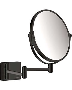 hansgrohe AddStoris shaving mirror 41791670 wall mounted, matt black
