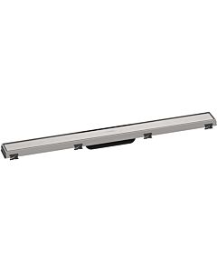 hansgrohe RainDrain Match shower channel 56038800 80cm, finish set, with height-adjustable Rahmen , brushed stainless steel