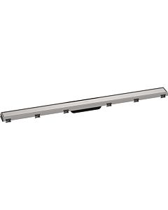 hansgrohe RainDrain Match shower channel 56041800 100cm, finish set, with height-adjustable Rahmen , brushed stainless steel