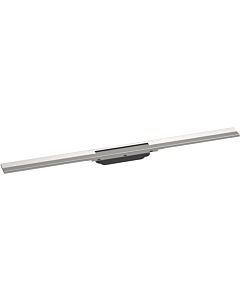 hansgrohe RainDrain Flex shower channel 56045800 90cm, finish set, can be shortened, stainless steel optic