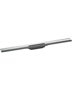 hansgrohe RainDrain Flex shower channel 56052000 90cm, finish set, can be shortened, for wall mounting, chrome