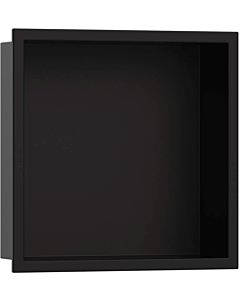 hansgrohe XtraStoris wall niche 56061670 30x30x10cm, with integrated Rahmen , matt black