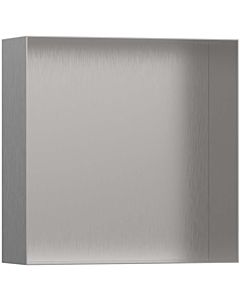 hansgrohe XtraStoris wall niche 56073800 30x30x10cm, with open Rahmen , stainless steel optic
