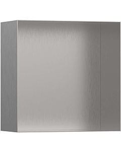hansgrohe XtraStoris wall niche 56079800 30x30x14cm, with open Rahmen , stainless steel optic