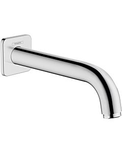 hansgrohe Vernis Shape spout 71460000 wall mounting, projection 204mm, chrome