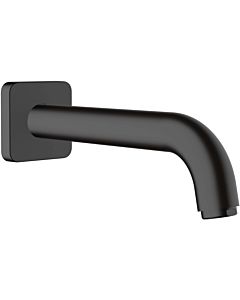 hansgrohe Vernis Shape spout 71460670 wall mounting, projection 204mm, matt black