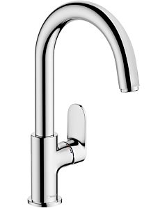 hansgrohe Vernis Blend basin mixer 71554000 with swivel spout and pop-up waste set, chrome