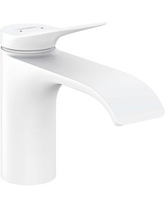 hansgrohe Vivenis 80 basin mixer 75012700 without pop-up waste, matt white