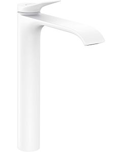 hansgrohe Vivenis 250 basin mixer 75040700 for wash bowls, with pop-up waste set, matt white