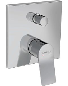 hansgrohe concealed bath mixer, with integrated safety combination, chrome