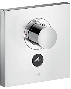 hansgrohe Axor ShowerSelect Square Thermostat  36716000, Unterputz Thermosat, 1 Verbraucher, chro