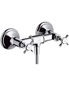 hansgrohe Shower Axor Montreux 16560820 2 handle faucet, surface-mounted, DN 15, brushed nickel
