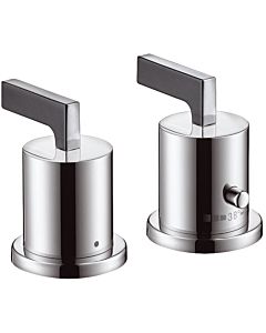 hansgrohe Tub hansgrohe thermostat AxorCitterio 394820 with lever handles, chrome 2-hole