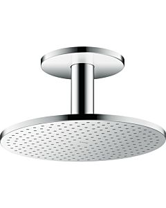 hansgrohe Axor overhead shower 35304000 300mm, with ceiling connector, chrome