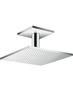hansgrohe Axor overhead shower 35316000 300x300mm, with ceiling connector, chrome