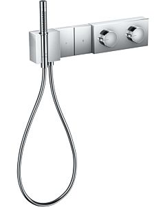 hansgrohe Axor Edge thermostat module 46701000 chrome, diamond cut, concealed, 2x consumers