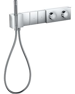 hansgrohe Axor Edge thermostat module 46711000 chrome, diamond cut, concealed, 3x consumers