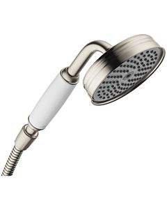 hansgrohe Handbrause Axor Montreux 16320820 Normalstrahl, brushed nickel