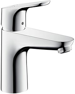 hansgrohe Focus 100 basin mixer 31517000 without pop-up waste, chrome