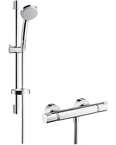 hansgrohe Croma shower system 27034000 958 mm shower rail, with thermostat, chrome