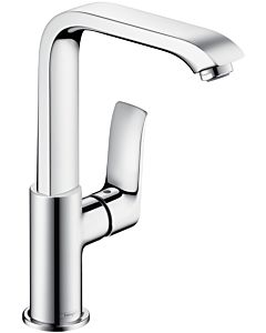 hansgrohe Metris 230 basin mixer 31081000 chrome, with swivel spout, without waste set