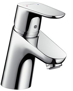hansgrohe Focus 70 basin mixer 31604000 chrome, with push-open, waste set