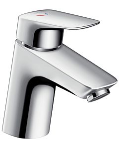 hansgrohe Logis 70 basin mixer 71073000 chrome, height 166 mm, without waste set, CoolStart