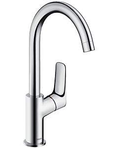 hansgrohe Logis 210 washbasin fitting 71131000 chrome, height 300 mm, without waste set