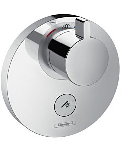 hansgrohe ShowerSelect S Thermostat 15742000 Highflow, Unterputz Armatur, 1 Verbraucher, chrom