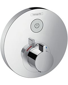 hansgrohe ShowerSelect S thermostat de douche 15744000 montage encastré, pour 1 Verbraucher , chromé