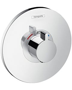 hansgrohe Ecostat S trim set 15755000 concealed thermostat, chrome