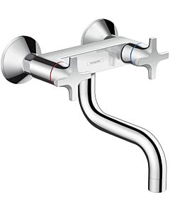 hansgrohe Logis two- hansgrohe Logis mixer 71287000 Lowspout, wall mounting, swivel spout, chrome