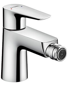 hansgrohe Talis E bidet fitting 71721000 chrome, with push-open waste set