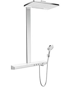 hansgrohe Rainmaker Select 460 Showerpipe 27028400 weiss chrom, 2 jet, EcoSmart 9 l/m, mit Thermostat