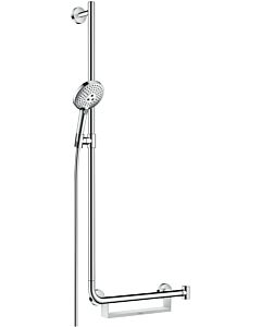 hansgrohe Raindance Select S 120 shower set 2632400 chrome, 110 cm bar left Unica Comfort