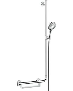 hansgrohe Raindance Select S 120 shower set 2632600 chrome, 110 cm rod right Unica Comfort