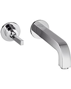hansgrohe Axor Citterio faucet 39116000 concealed, with single rosette, spout long, chrome