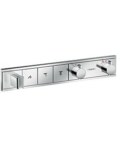 Hansgrohe RainSelect shower thermostat 15356000 chrome, for 3 Verbraucher