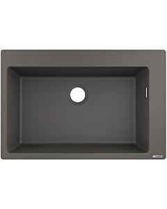 hansgrohe sink 43313290 770 x 510 mm, 2000 main bowl, predefined 2000 , stone gray