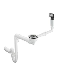 hansgrohe waste and overflow set 43927000 chrome, manual, for SilicaTec single basin