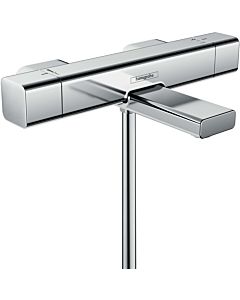 hansgrohe Ecostat E thermostatic bath shower mixer 15774000 chrome, 2x consumer, surface-mounted