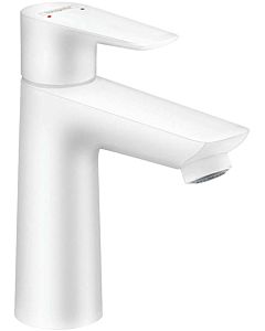 hansgrohe Talis E single lever basin mixer 71712700 5 l/min, without pop-up waste, matt white