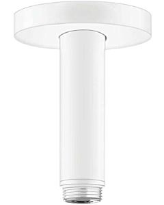 hansgrohe plafond hansgrohe S 27393700 100 mm, blanc mat, DN 15, rosace ronde