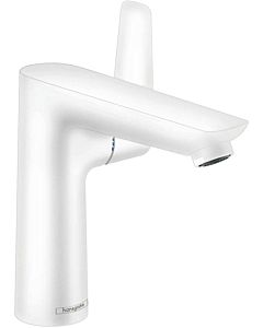 hansgrohe Talis E single-lever basin mixer 71754700 with waste set, projection 141 mm, matt white