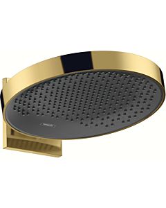 hansgrohe Rainfinity shower 26230990 1jet, with wall connection, projection 273 mm, polished gold optic