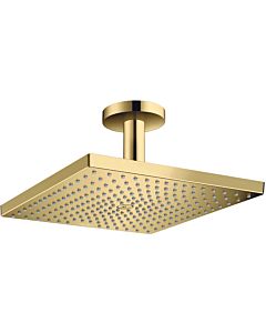 hansgrohe Raindance E overhead shower 26250990 1jet, with ceiling connector, polished gold optic