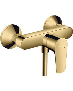 hansgrohe Talis E single lever shower mixer 71760990 exposed, polished gold optic