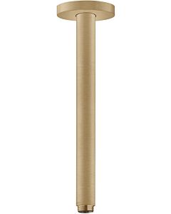 hansgrohe S ceiling connection 27389140 300mm, brushed bronze, DN 15, round rose